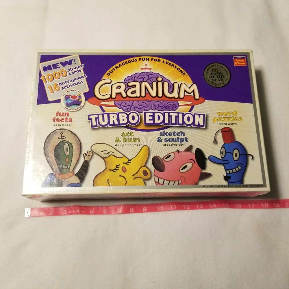 Cranium Turbo Edition Board Game